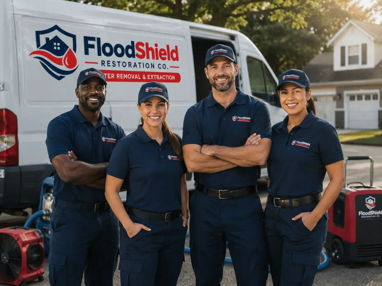 Flood Damage Restoration company in Duck, WV